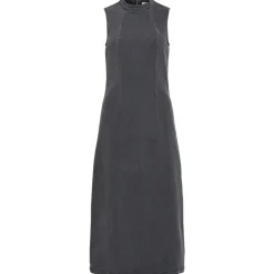 VILA DAME KJOLE VINONA - Medium Grey Denim