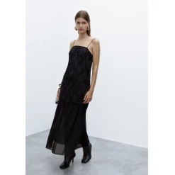 Vila dame kjole VISILLA - Black