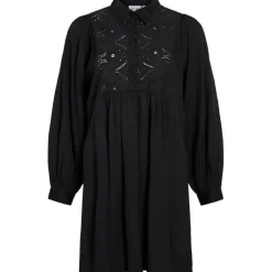 VILA DAME KJOLE VITYRA - Black Beauty