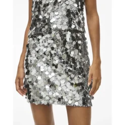 Vila dame nederdel VICHAYA - Silver