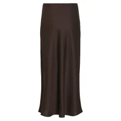 VILA dame nederdel VIELLETTE - Coffee Bean