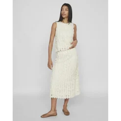 VILA dame nederdel VINABILA - Birch