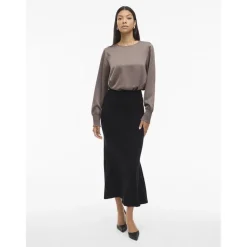 Vila dame nederdel VIRIL - Black