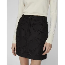 VILA dame nederdel VISEIA - Black