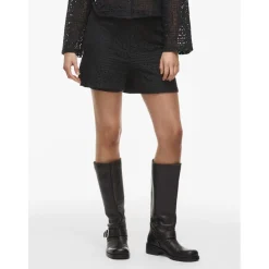 VILA dame shorts VIMERINDA - Black Beauty