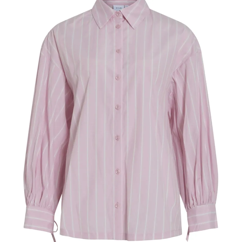 VILA dame skjorte VIBELFIE - Winsome Orchid Birch