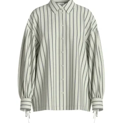 VILA dame skjorte VIBELFIE - Birch Navy Blazer