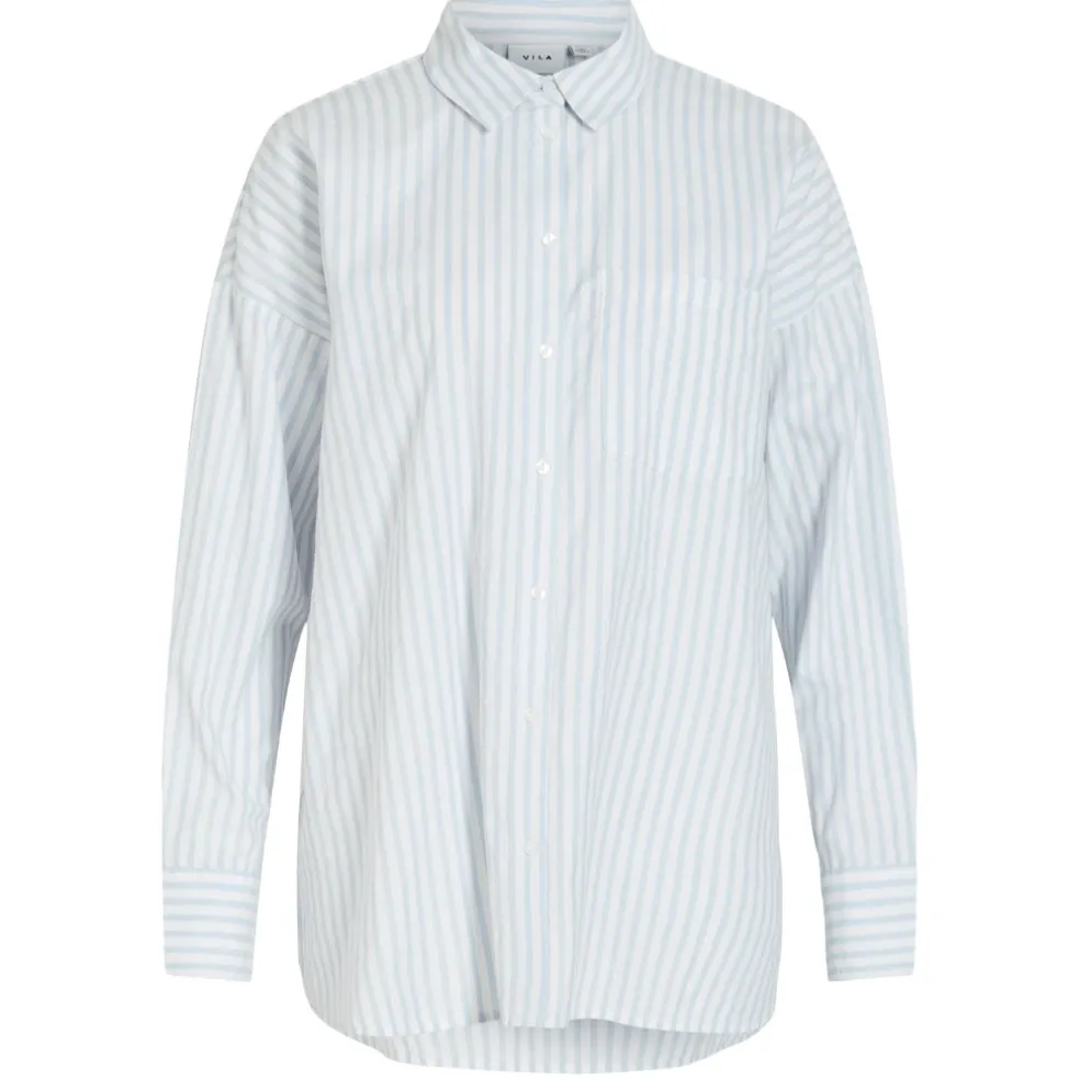 VILA dame skjorte VIDARMA - Kentucky blue