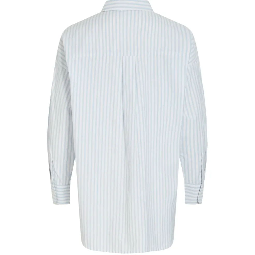 VILA dame skjorte VIDARMA - Kentucky blue