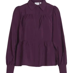 Vila dame skjorte VIKATRIA - Winter Bloom