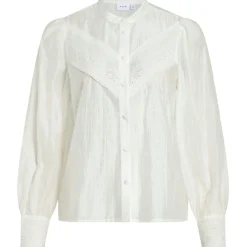 VILA dame skjorte VIMIKKA - Cloud Dancer