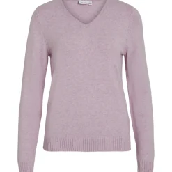 VILA dame strik VIRIL - Winsome Orchid MELANGE