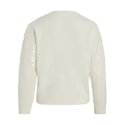 Vila dame strik VISIQUIN - White