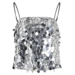 Vila dame top VICHAYA - Silver