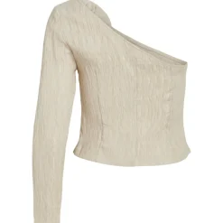 Vila dame top VIFLOWERY - Cement