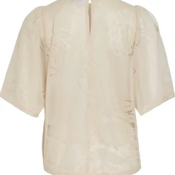 VILA dame top VIKAYLE - Rose Smoke