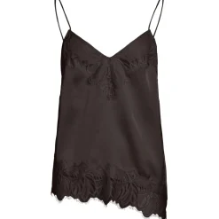 VILA Dame Top VILea - Coffee Bean