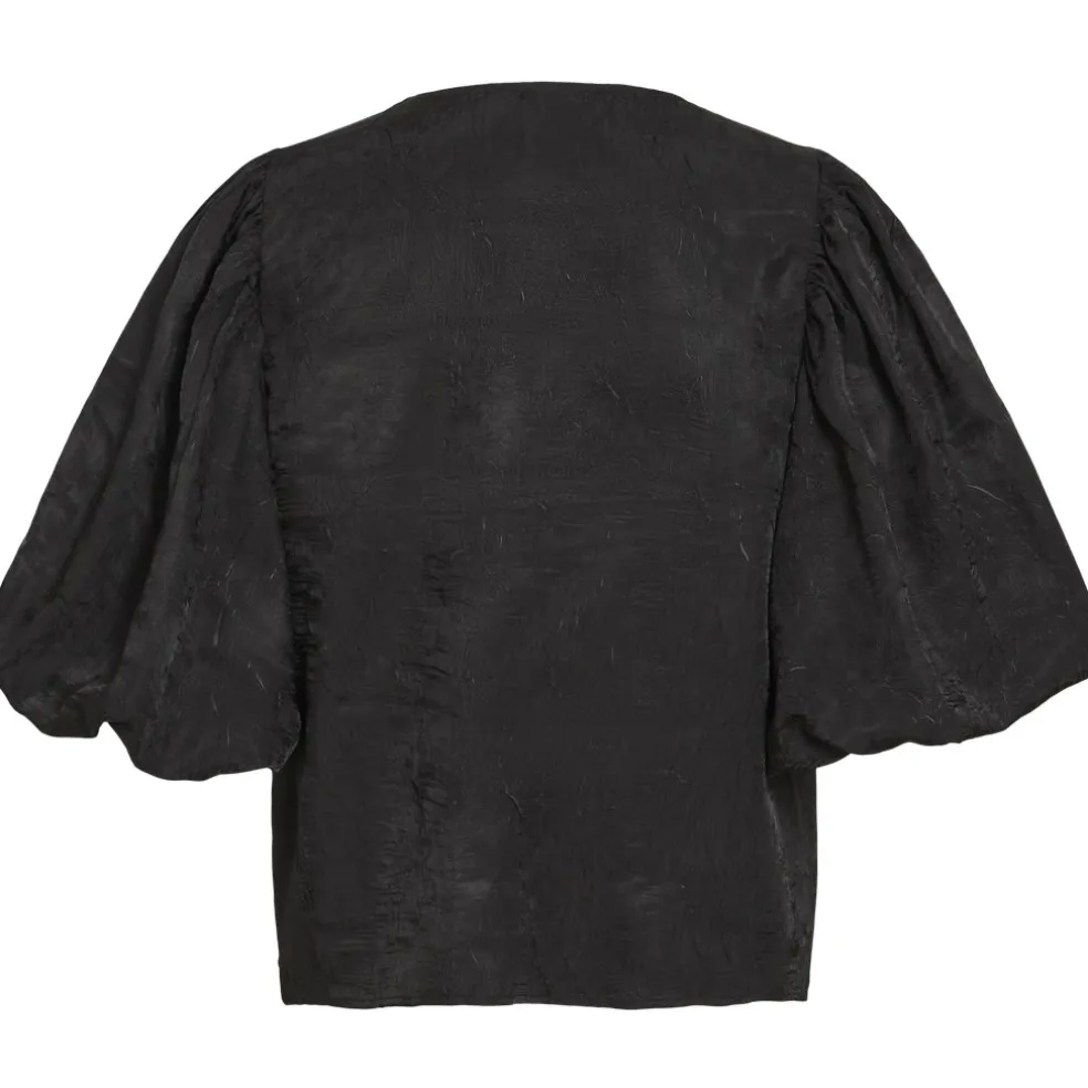 VILA Dame Top VIMABELL - Black