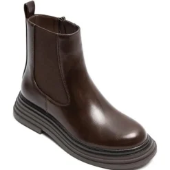 Violette dame støvler 1676 - Brown