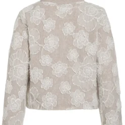 VlLA dame strik trøje VIHAYDEN - Natural MELANGE