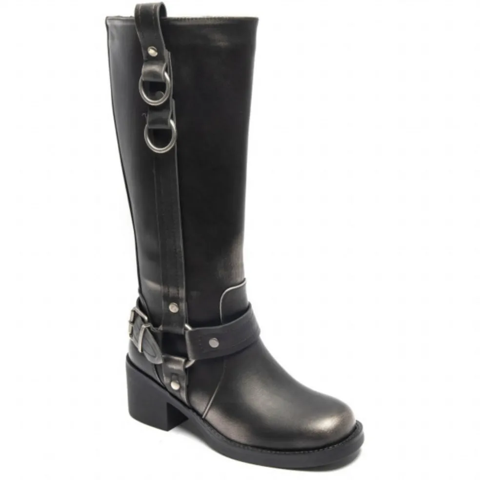 Yolene dame støvler 9639A - Gun